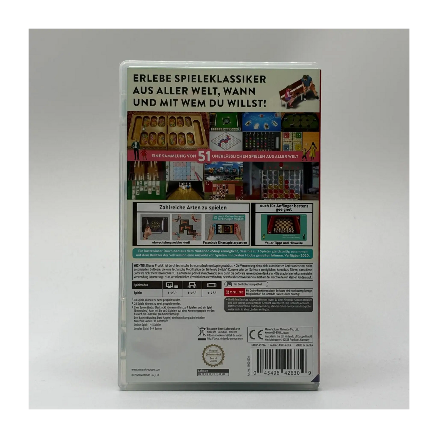 51 Worldwide Games - Nintendo Switch - sehr guter Zustand mit OVP Spiel Zockerkiste