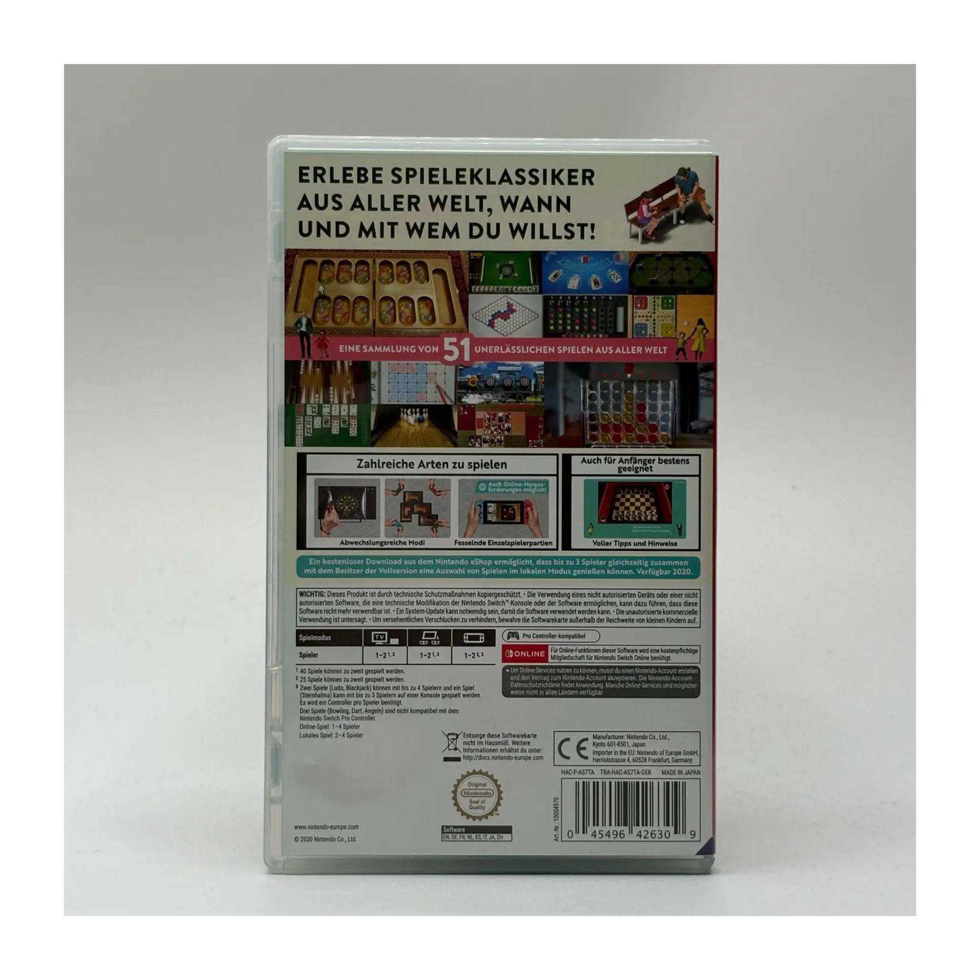 51 Worldwide Games - Nintendo Switch - sehr guter Zustand mit OVP Spiel Zockerkiste