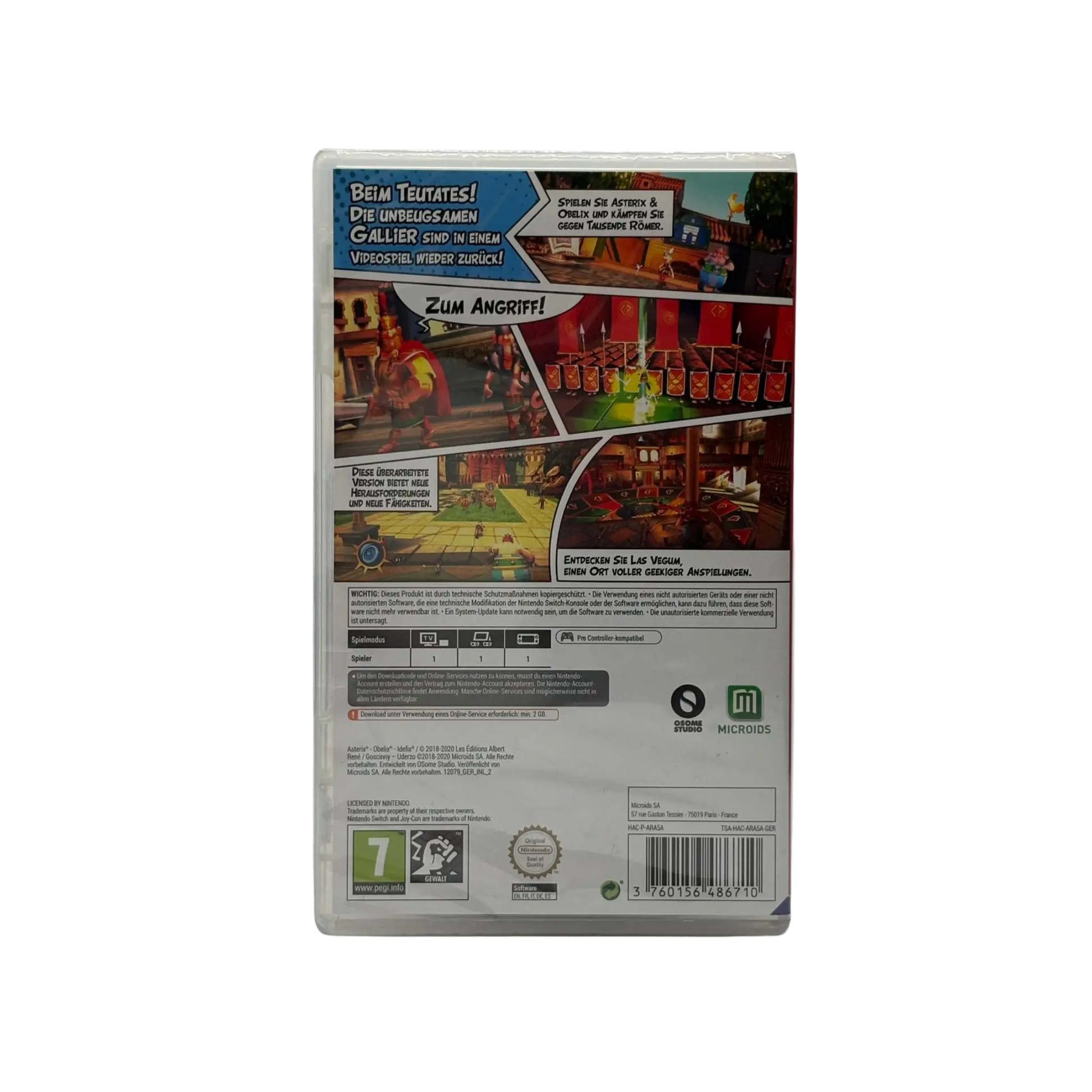 Asterix & Obelix XXL 2 - Nintendo Switch - neu (Code in Box) Spiel Zockerkiste