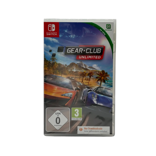 Gear Club Unlimited - Nintendo Switch - neu (Code in Box)