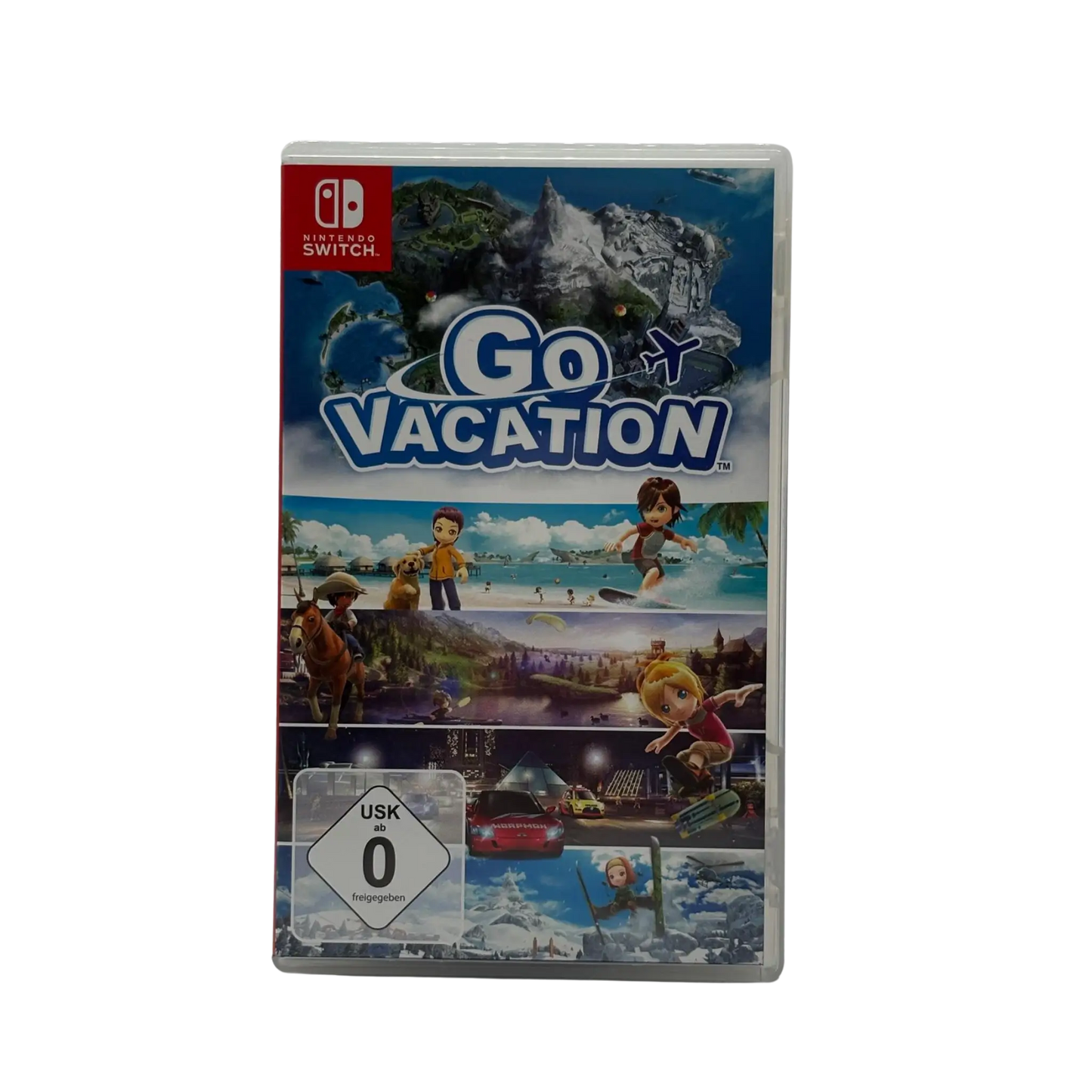 Go Vacation - Nintendo Switch - sehr guter Zustand - mit OVP Spiel Zockerkiste