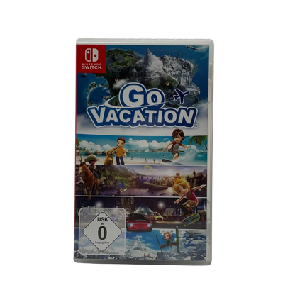 Go Vacation - Nintendo Switch - sehr guter Zustand - mit OVP Spiel Zockerkiste