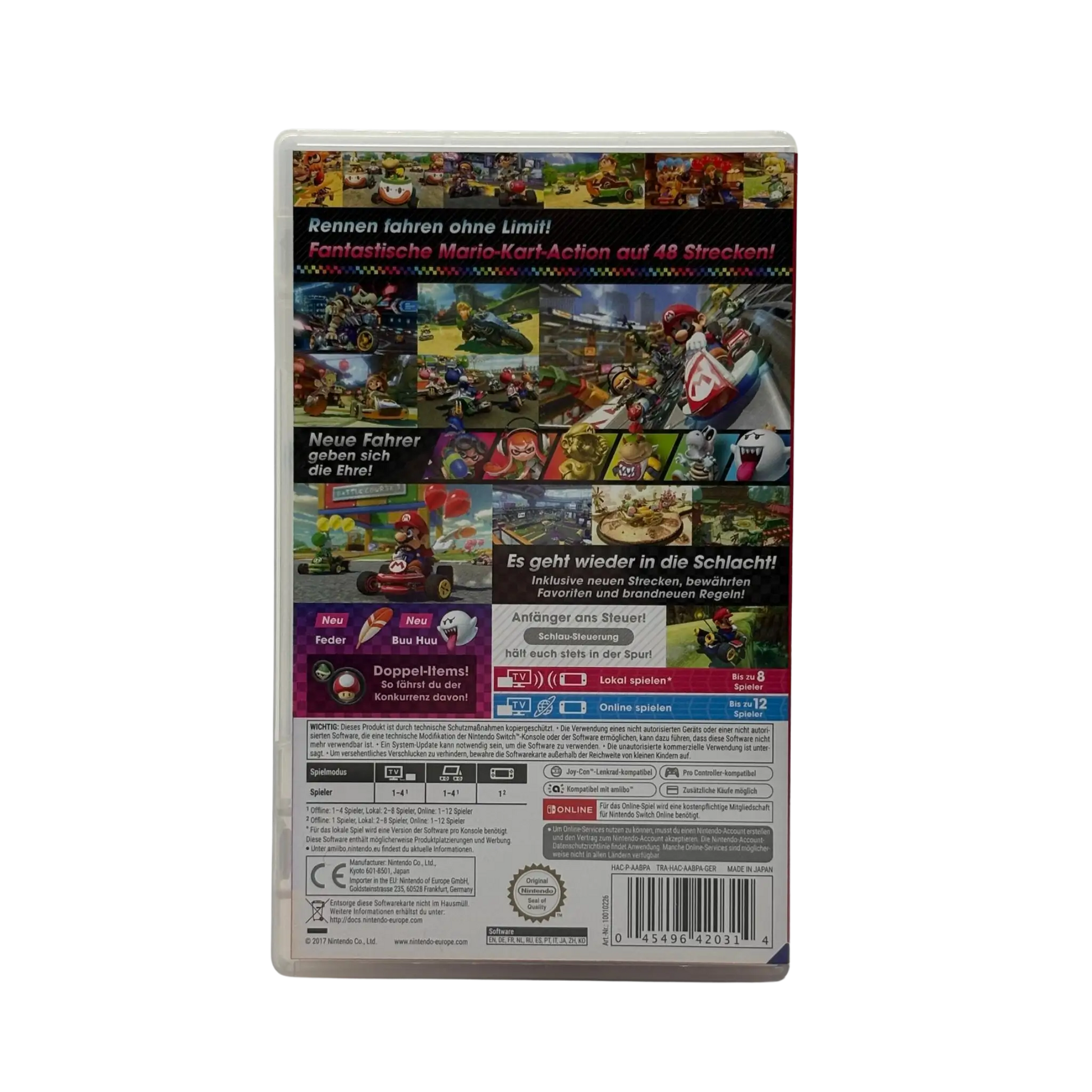 Mario Kart 8 Deluxe - Nintendo Switch - sehr guter Zustand - mit OVP Spiel Zockerkiste