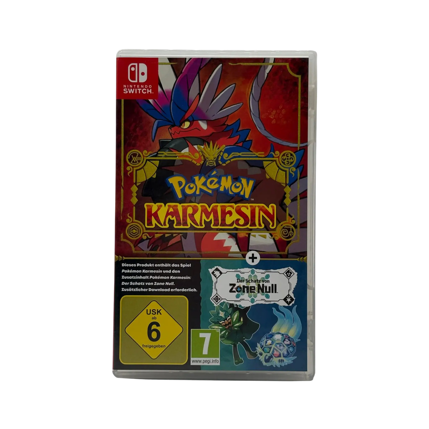 Pokemon Karmesin + Der Schatz von Zone Null - Nintendo Switch - sehr guter Zustand mit OVP Spiel Zockerkiste