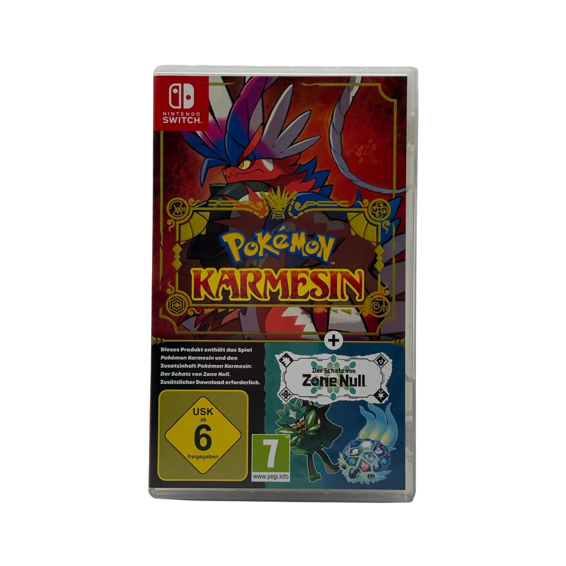 Pokemon Karmesin + Der Schatz von Zone Null - Nintendo Switch - sehr guter Zustand mit OVP Spiel Zockerkiste