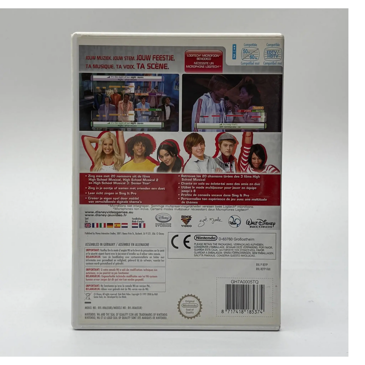 Sing It: High School Musical 3 Senior Year - Nintendo Wii PAL - OVP - gebraucht (gut)