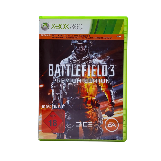 Battlefield 3 (Premium Edition) - XBOX 360 - OVP - USK18