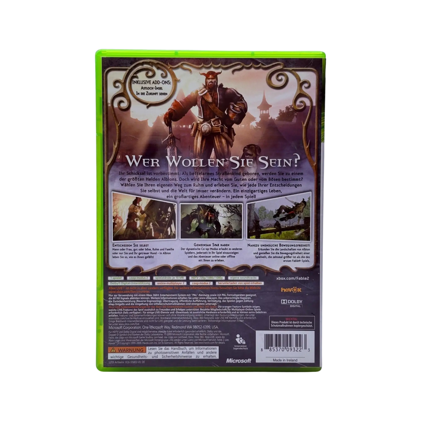 Fable 2 - XBOX 360 Classics - OVP Spiel Zockerkiste