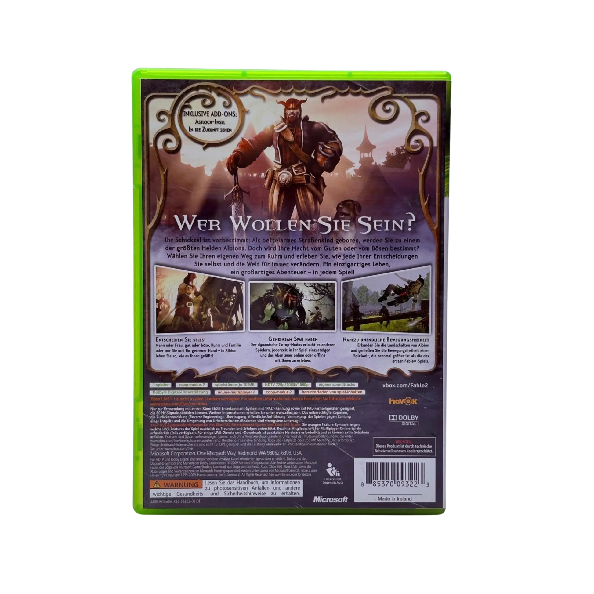 Fable 2 - XBOX 360 Classics - OVP Spiel Zockerkiste