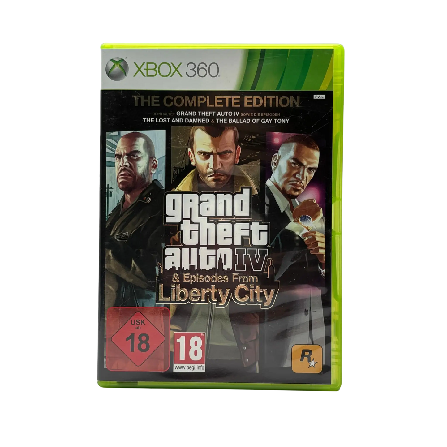 Grand Theft Auto IV (GTA 4) – The Complete Edition - XBOX 360 - OVP -  sehr gut - USK 18