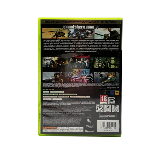 Grand Theft Auto IV (GTA 4) – The Complete Edition - XBOX 360 - OVP -  sehr gut - USK 18
