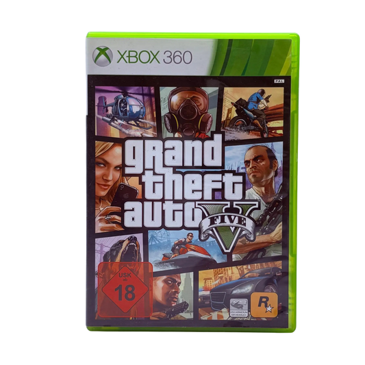 Grand Theft Auto V (GTA 5) - XBOX 360 - OVP - USK 18