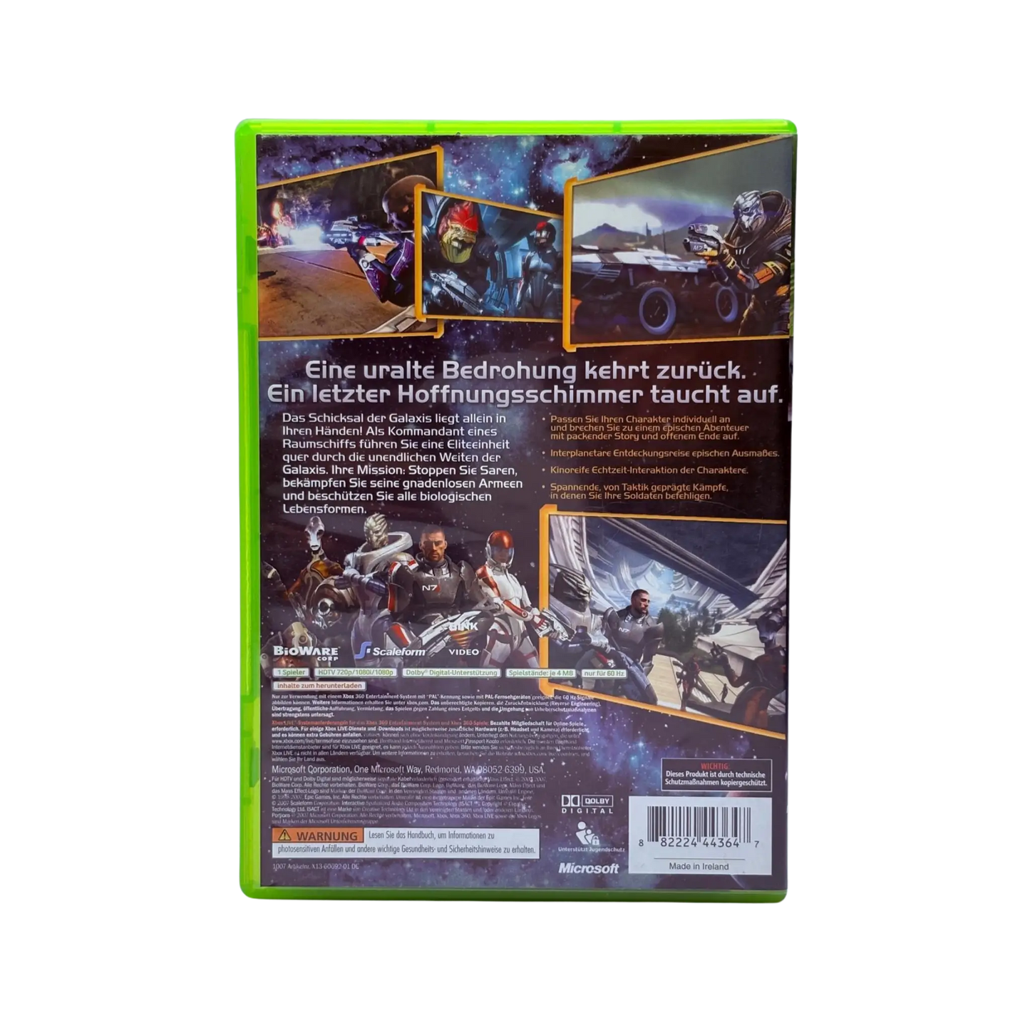 Mass Effect - XBOX 360 - OVP Spiel Zockerkiste